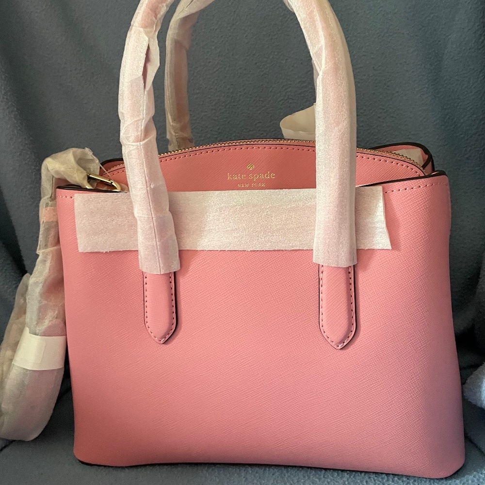 Kate Spade Medium Satchel in Bright Carnation (K5102)